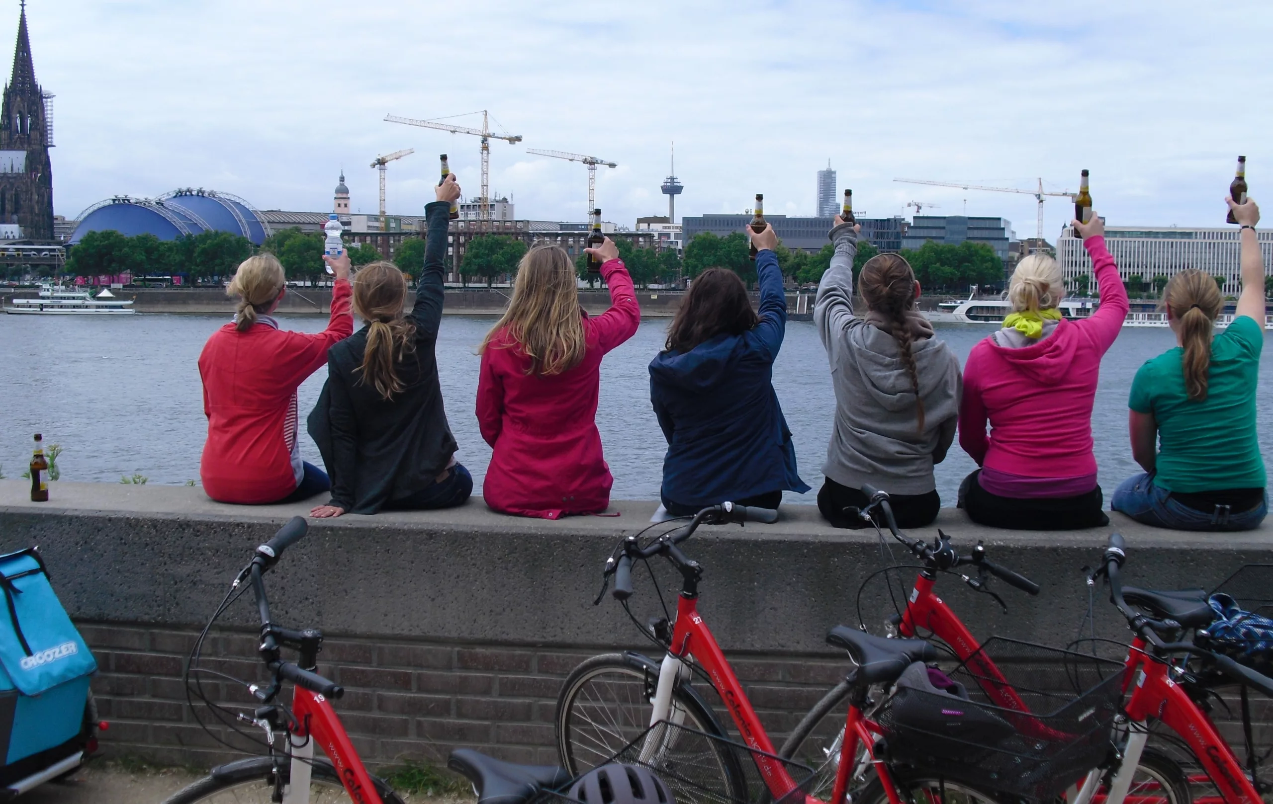 Gruppen-Fahrradtour durch Köln