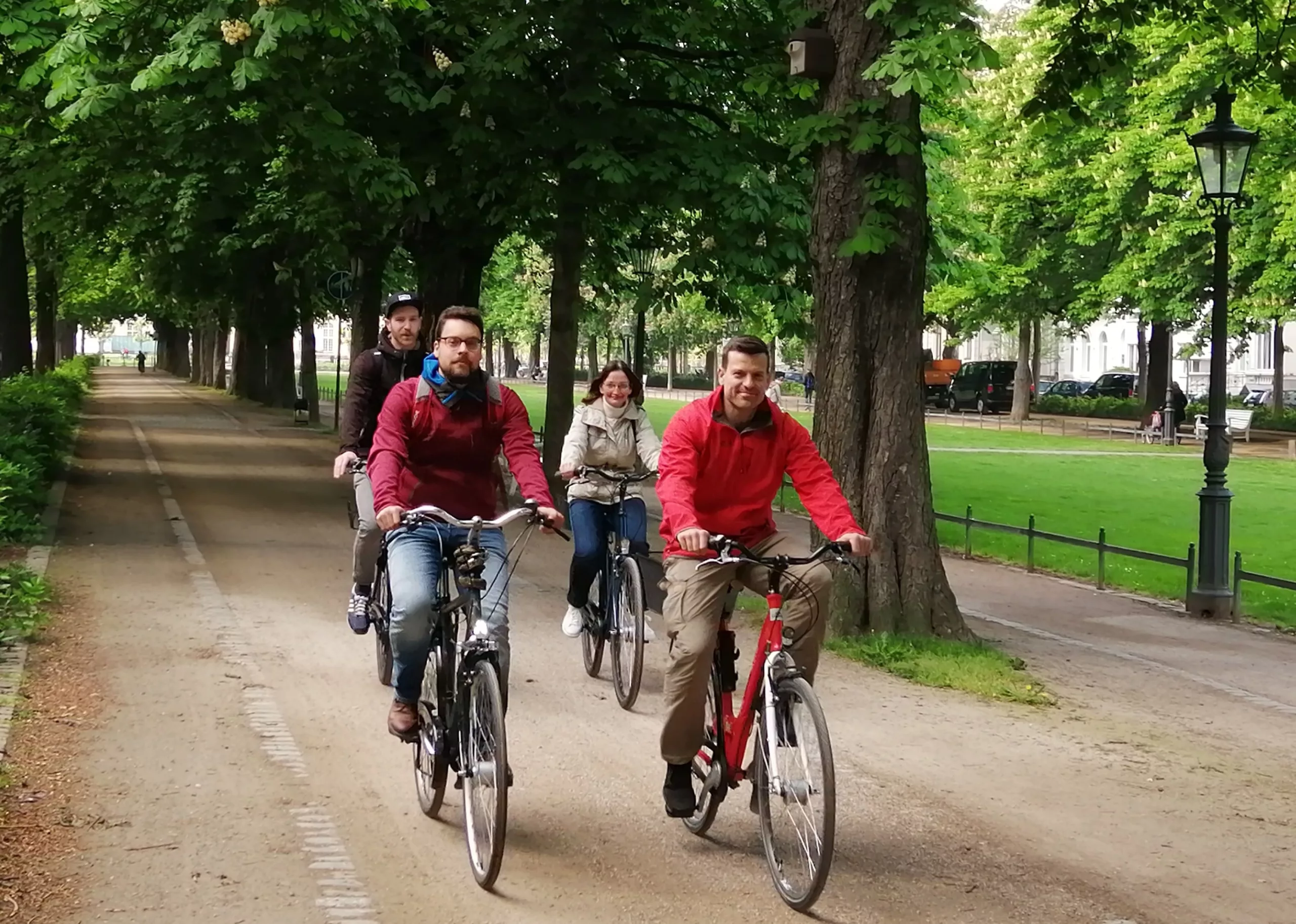 fietstocht voor groepen door Bonn